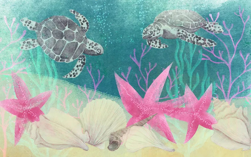 djecja tapeta turtle