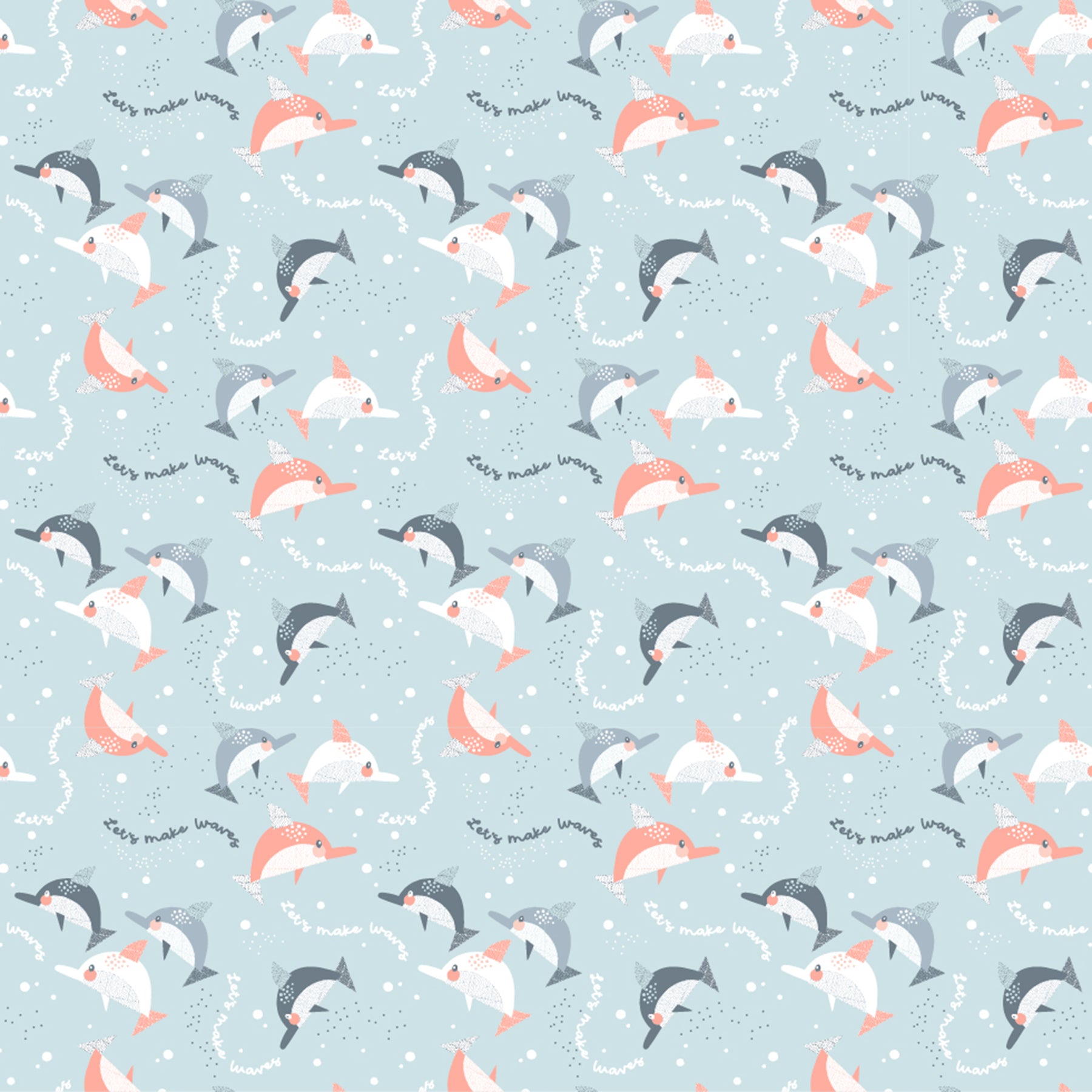 zidna-tapeta-a-pod-of-dolphins