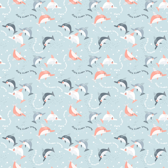zidna-tapeta-a-pod-of-dolphins