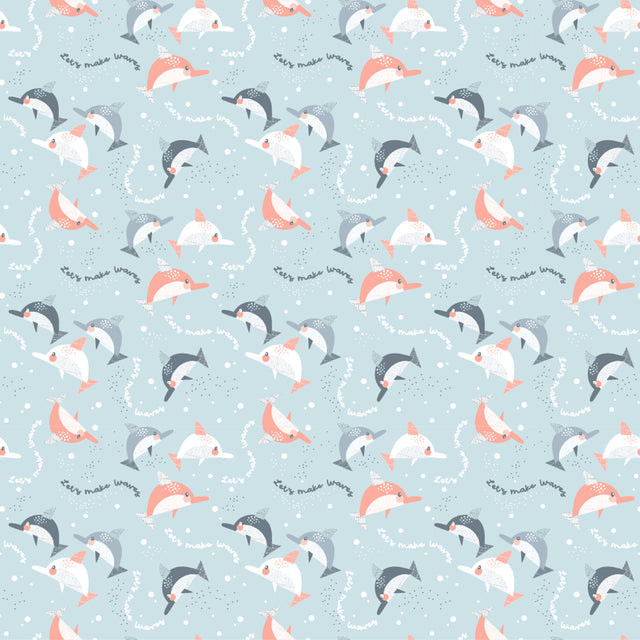 zidna-tapeta-a-pod-of-dolphins